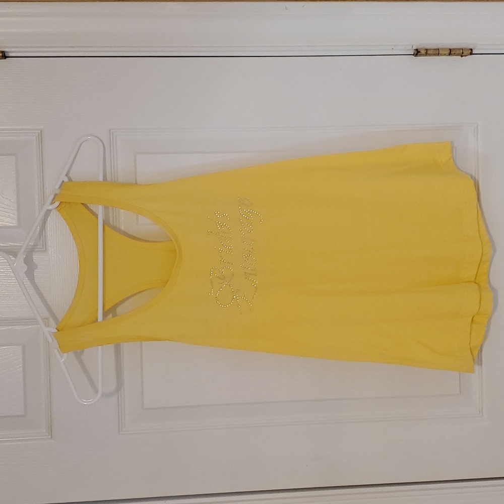 Bride's Entourage Yellow Tank Top